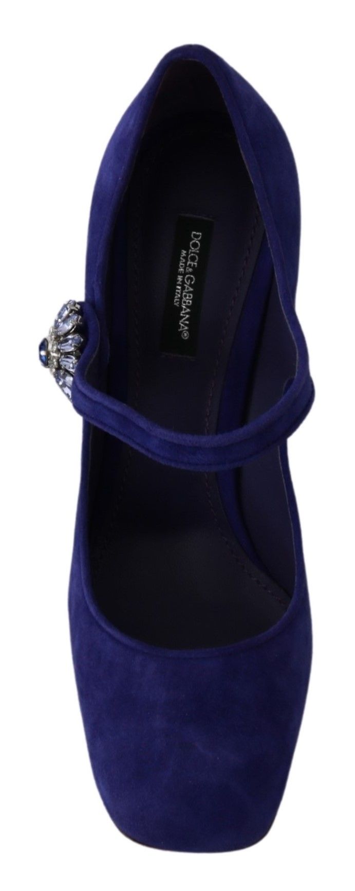 Dolce & Gabbana Elegant Purple Suede Mary Janes Pumps - EU36/US5.5