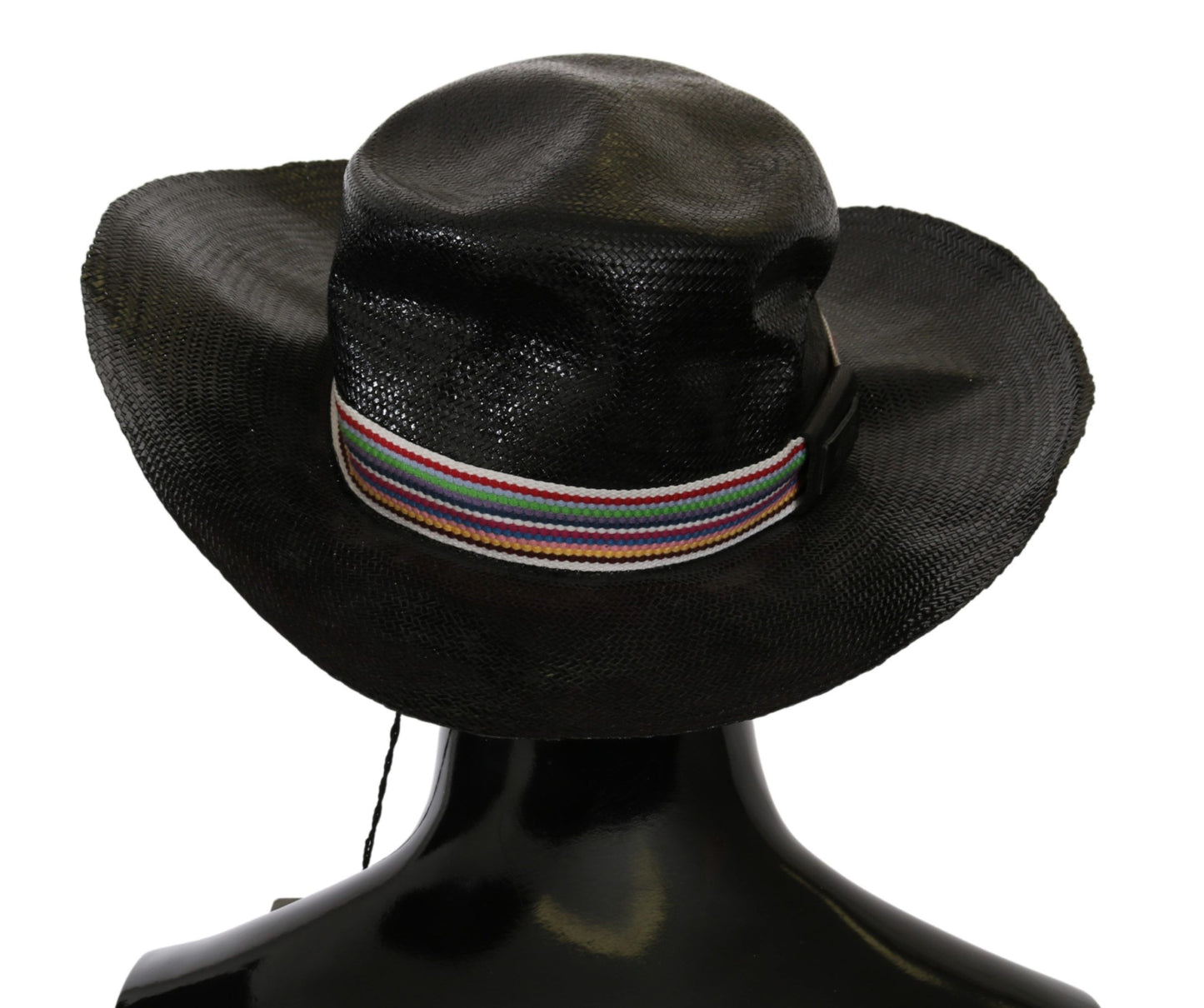 Costume National Chic Black Floppy Hat - Timeless Elegance - 58 cm|M