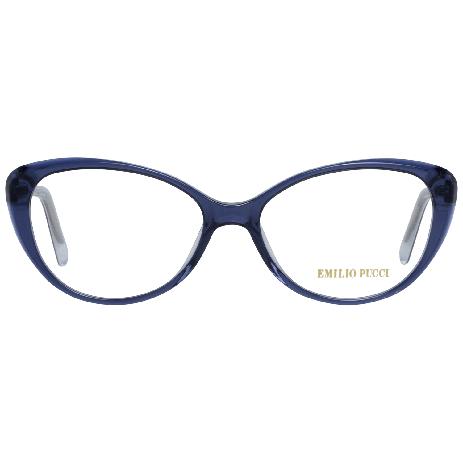 Emilio Pucci Chic Blue Full-Rim Designer Women’s Eyewear