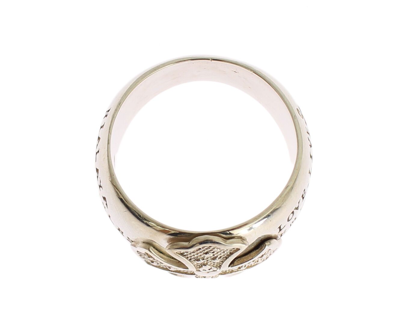 Nialaya Elegant Sterling Silver Statement Ring - EU50 | US5