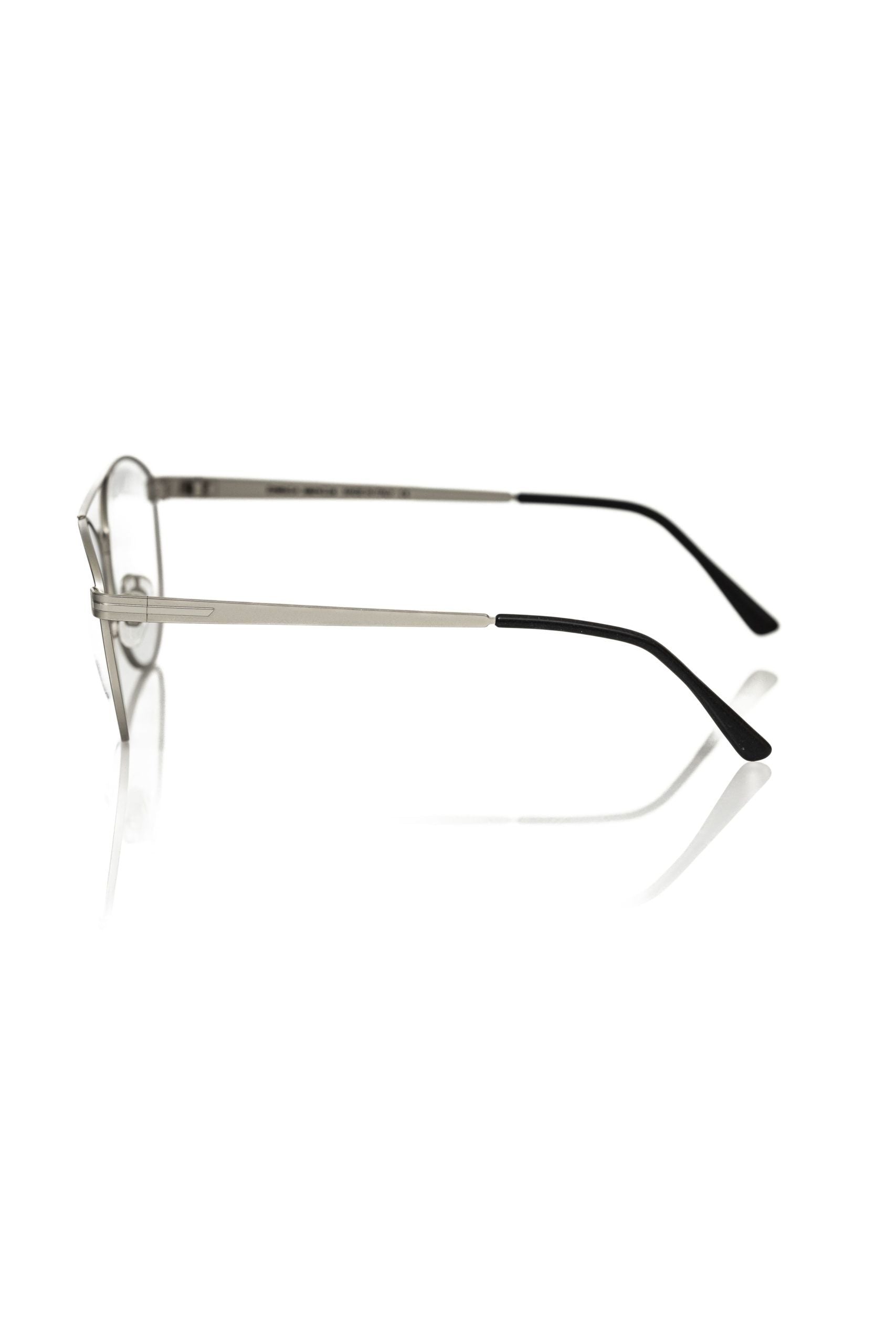 Frankie Morello Silver Metallic Unisex Frame