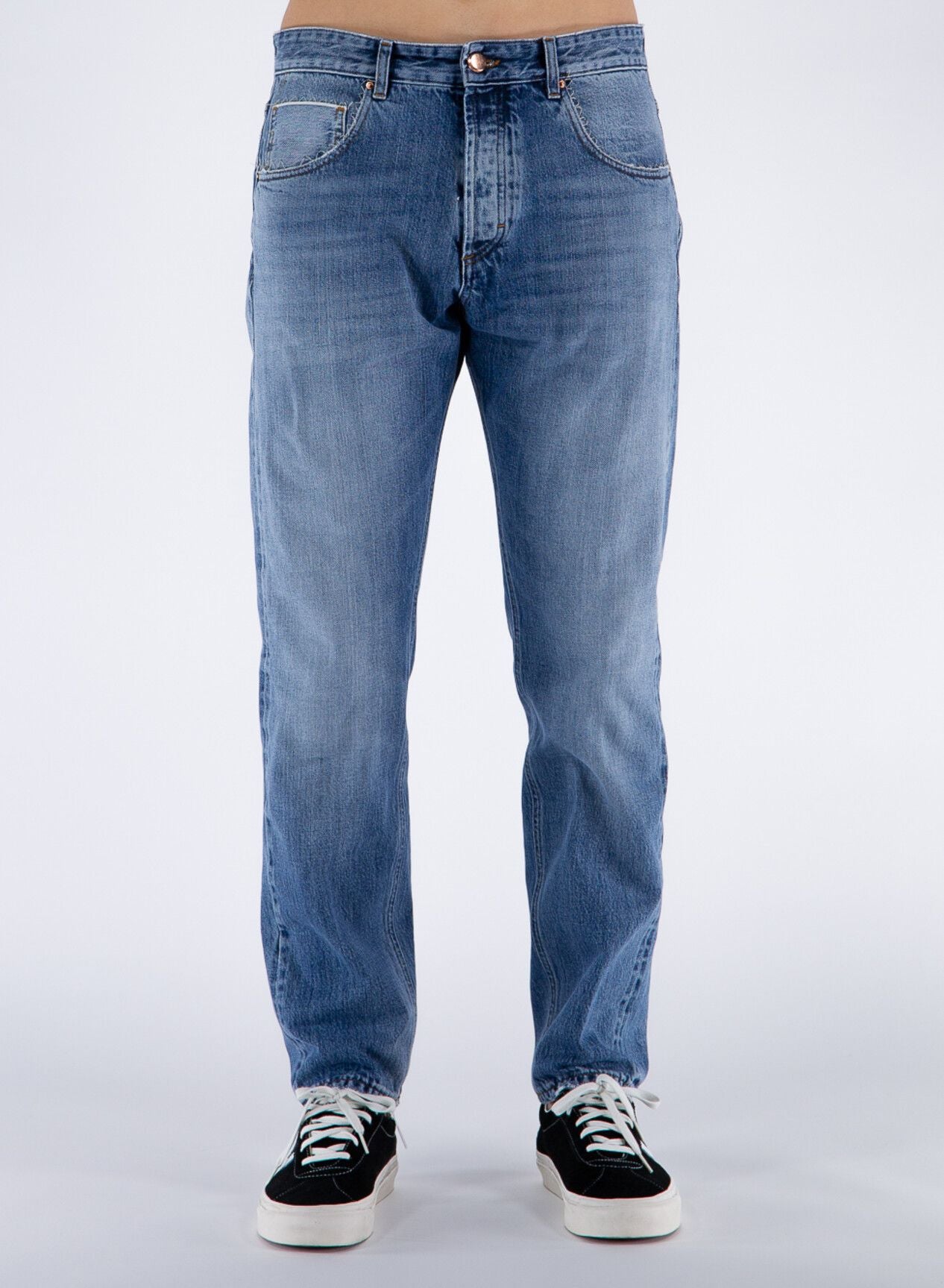 Don The Fuller Blue Cotton Men’s Jeans