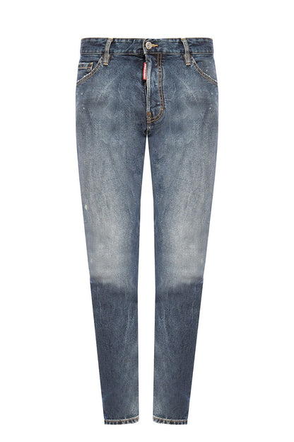 Dsquared² Navy Distressed ’Cool Guy Jean’ Denim Pants