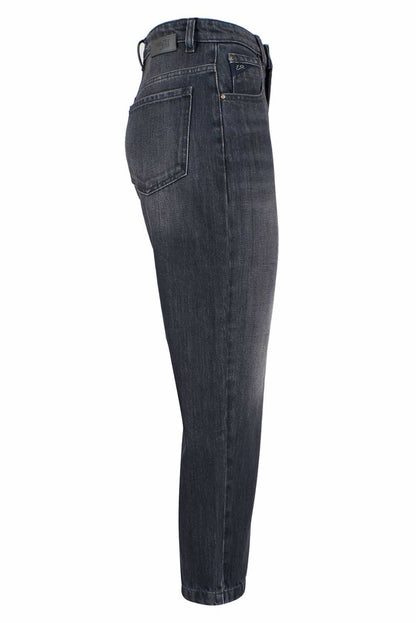 Yes Zee Black Cotton Women’s High-Waisted Jeans