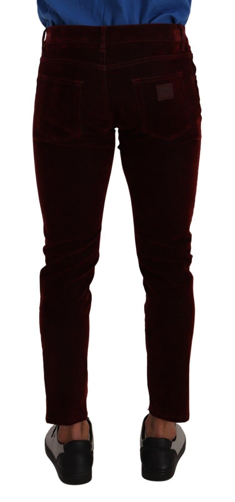 Dolce & Gabbana Bordeaux Slim Fit Skinny Jeans - IT48 | M