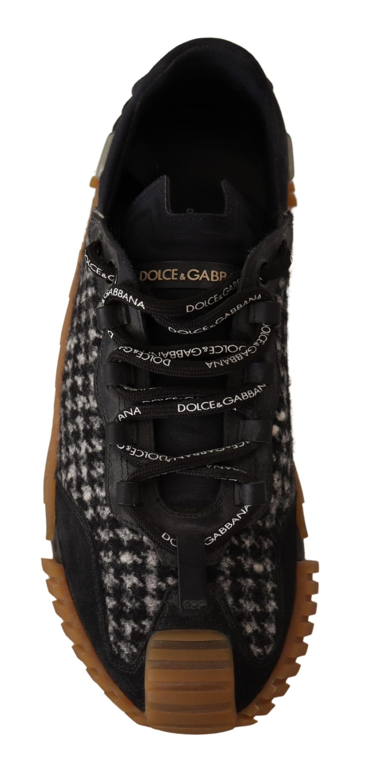 Dolce & Gabbana Elegant Textured NS1 Sneaker Charisma - EU39/US6