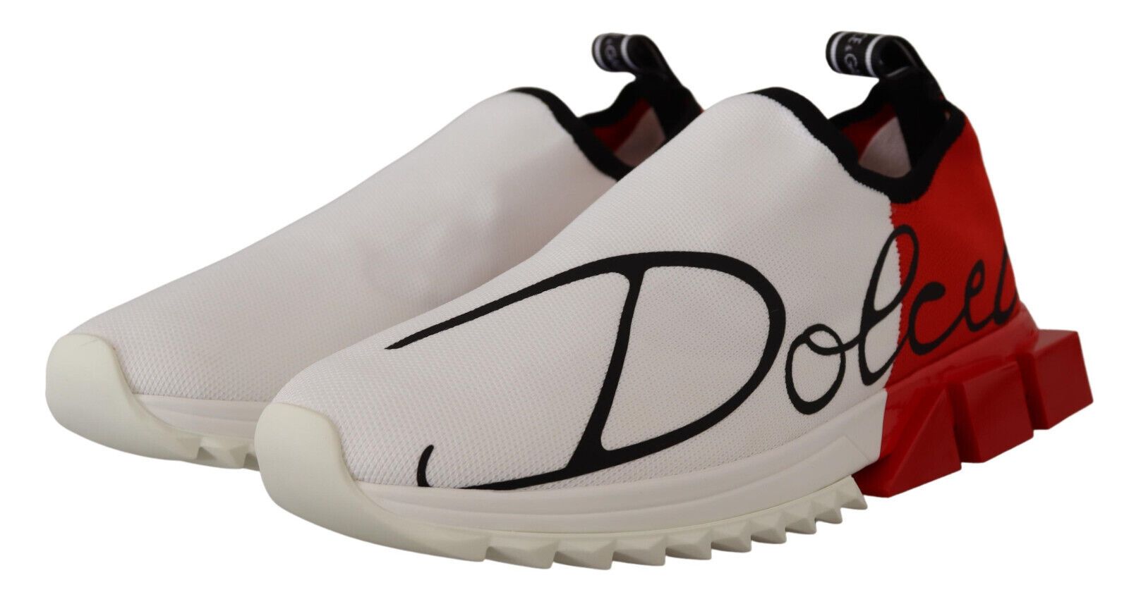 Dolce & Gabbana Elegant Sorrento Sneakers in White - EU39/US6