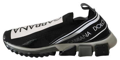 Dolce & Gabbana Dapper Black Casual Sport Sneakers