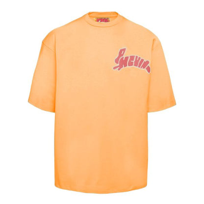 Pharmacy Industry Orange Cotton Men T-Shirt - S