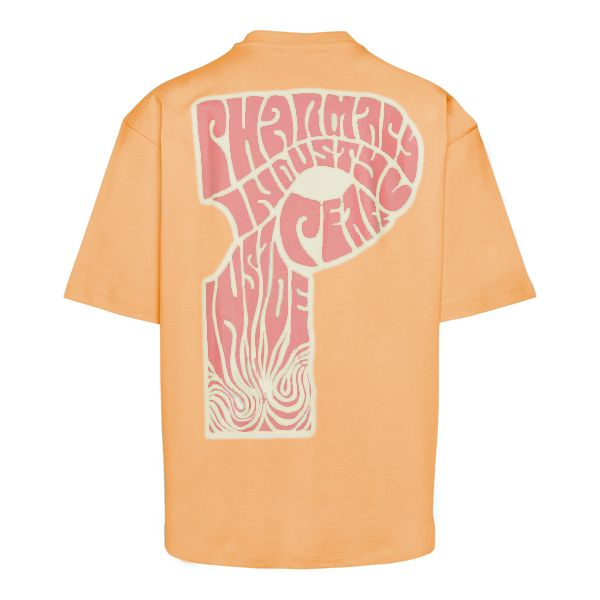 Pharmacy Industry Orange Cotton Men T-Shirt - S