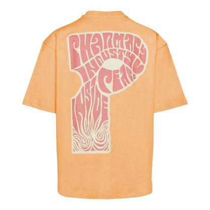 Pharmacy Industry Orange Cotton Men T-Shirt - S