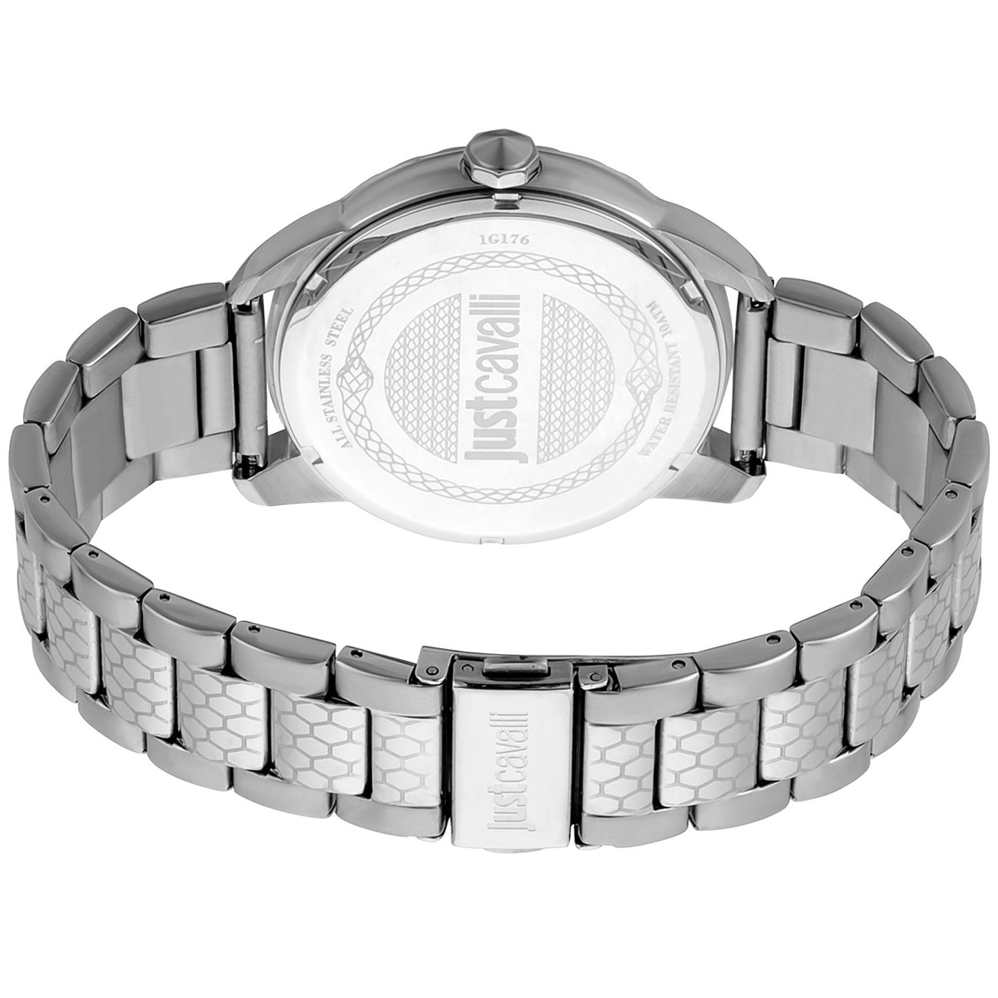 Just Cavalli Silver Men Watch