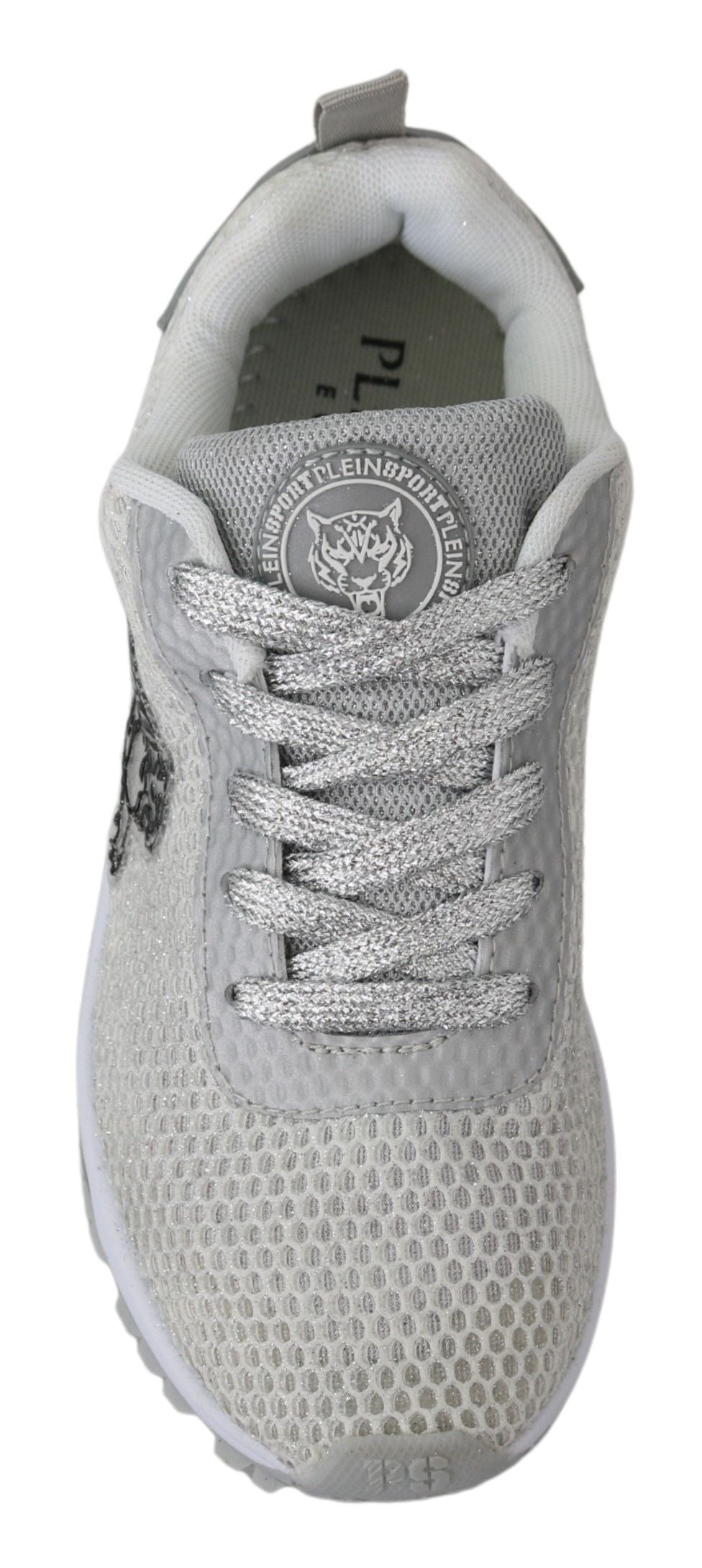 Plein Sport Glamorous Silver Gretel Sport Sneakers - EU36/US6