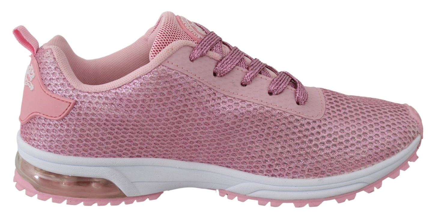 Plein Sport Chic Powder Pink High-Craft Sneakers - EU41/US11