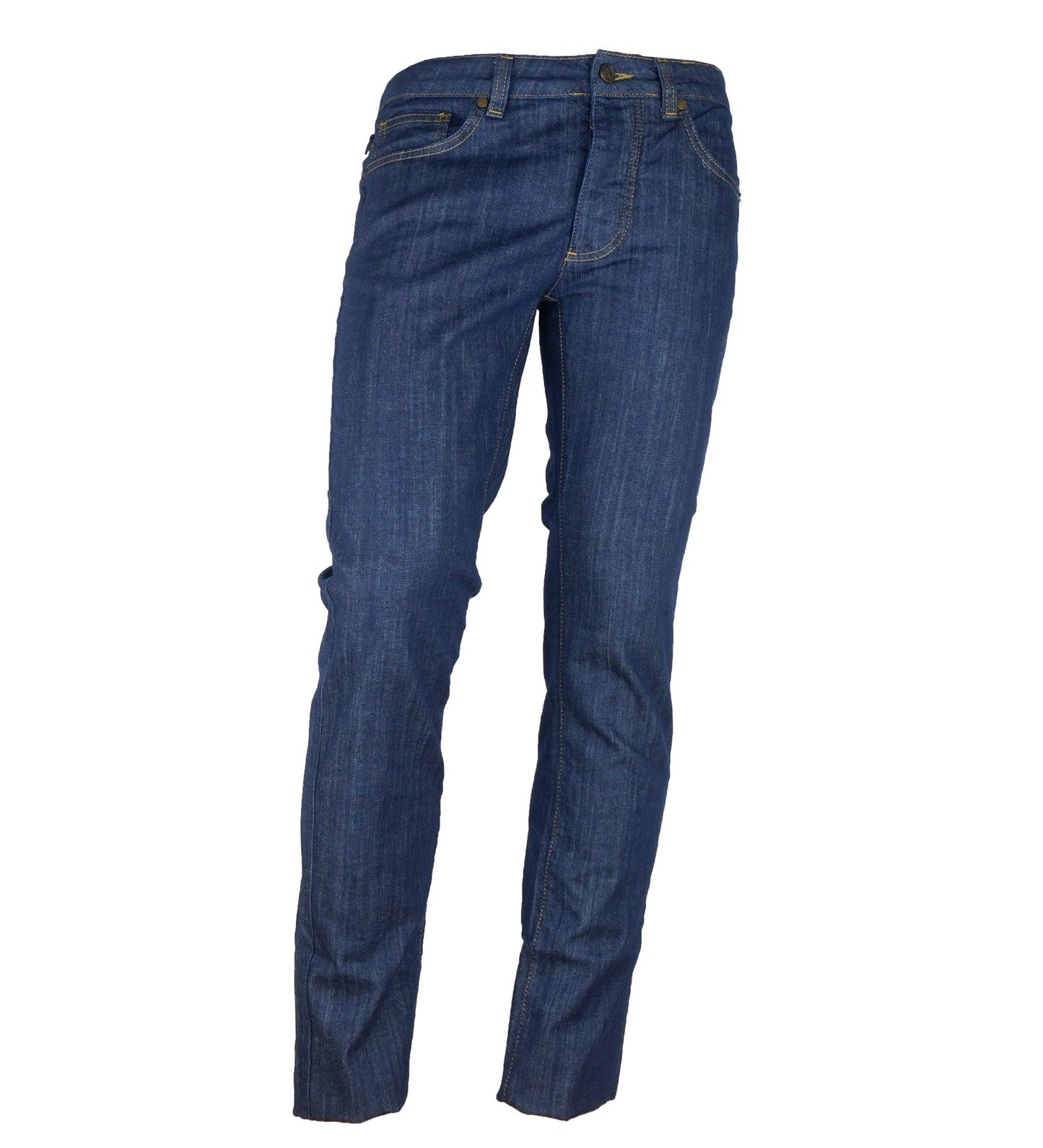 Cavalli Class Elegant Dark Blue Denim Essentials - IT48 | M