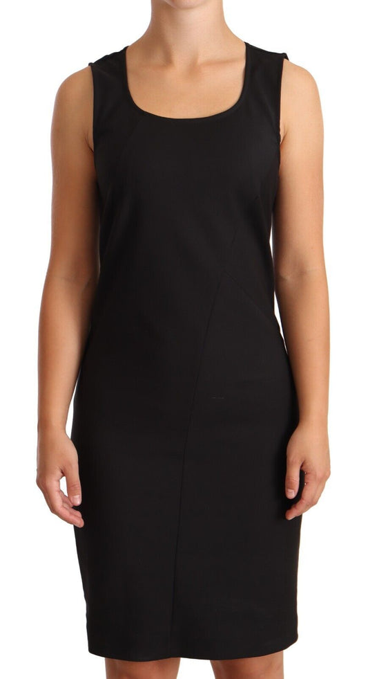 Patrizia Pepe Elegant Sleeveless Sheath Knee Dress - IT42|M