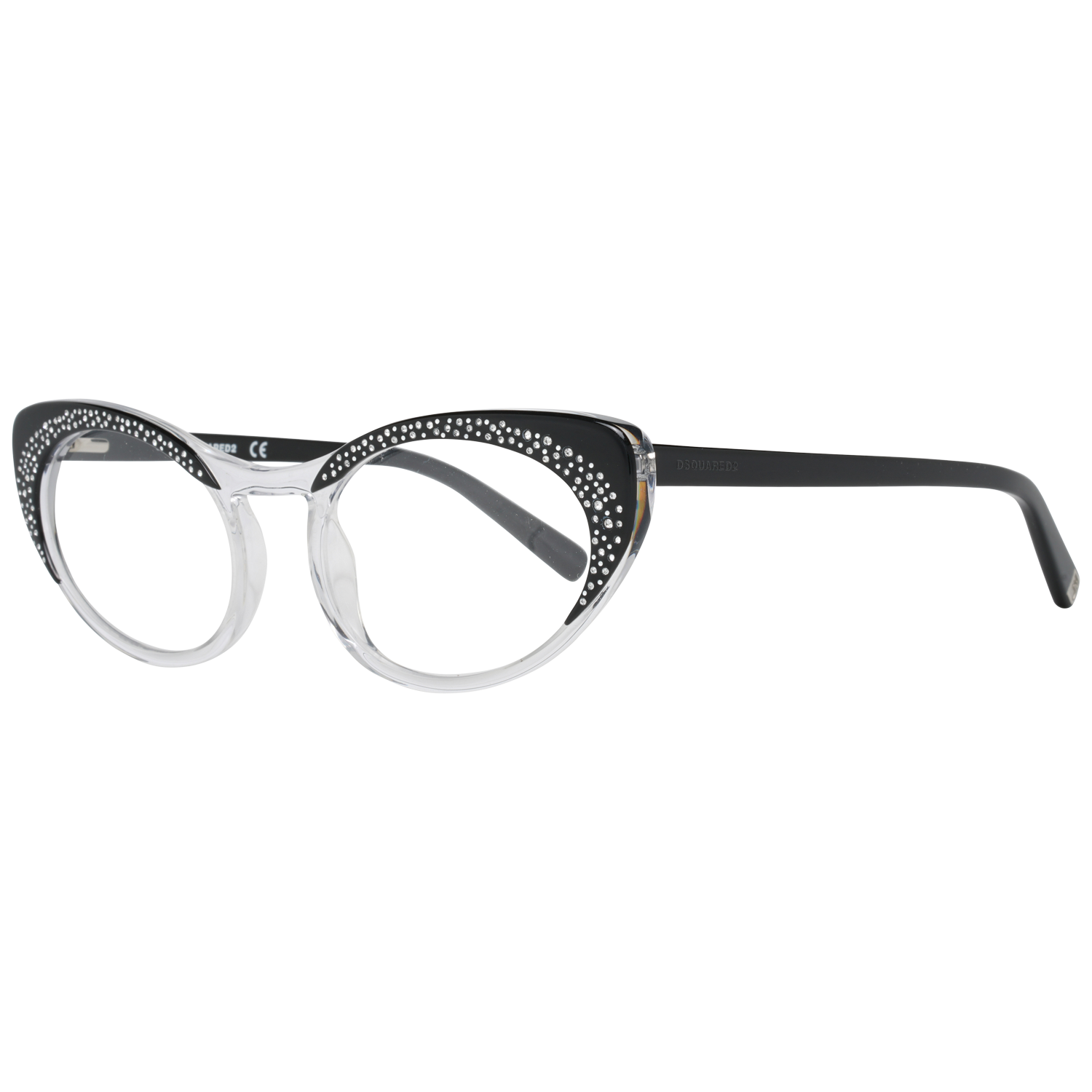 Dsquared² Chic Black Full-Rim Designer Eyewear