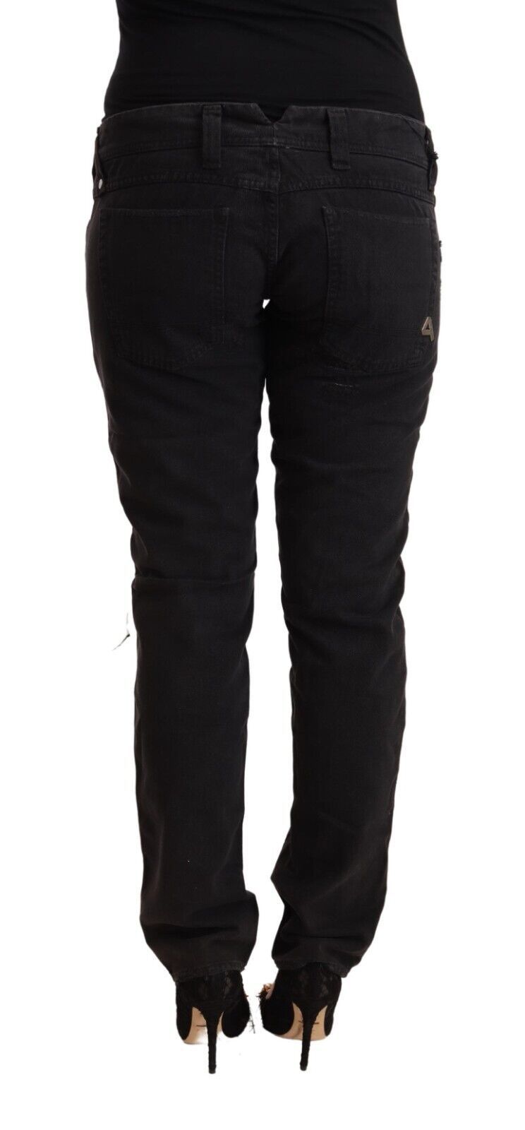 CYCLE Chic Low Waist Black Slim Fit Jeans - W31