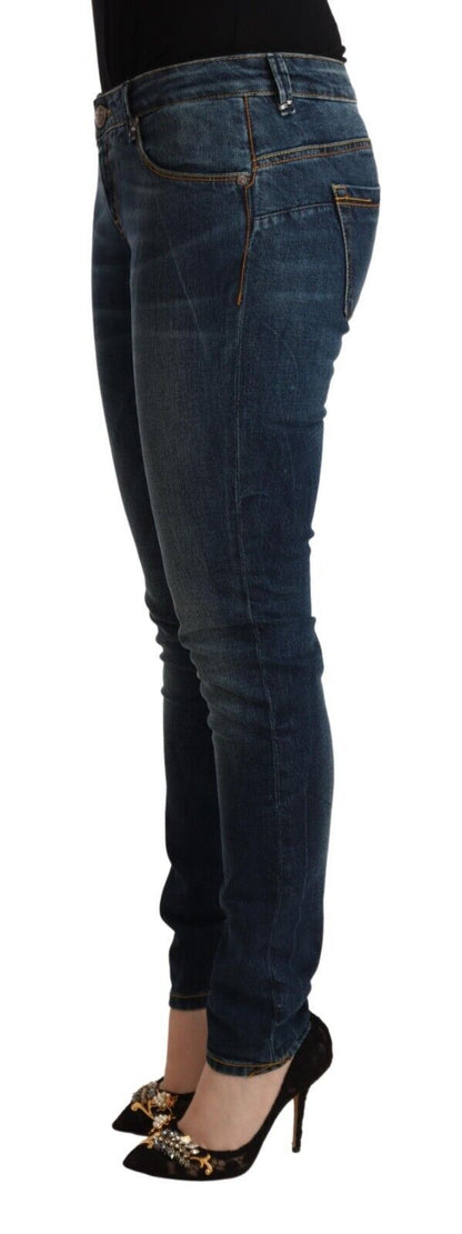 Acht Chic Slim-Fit Low Waist Skinny Jeans - W29