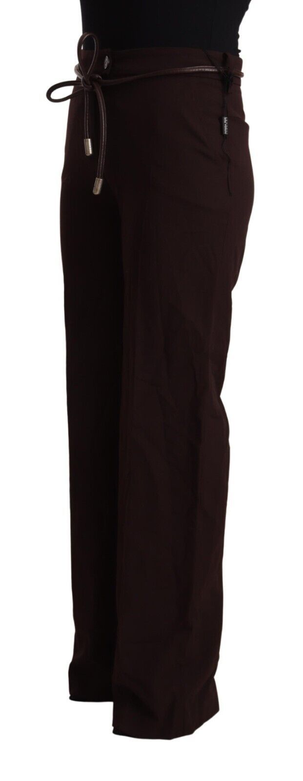 Patrizia Pepe Elegant High Waist Straight Formal Pants - IT44|L