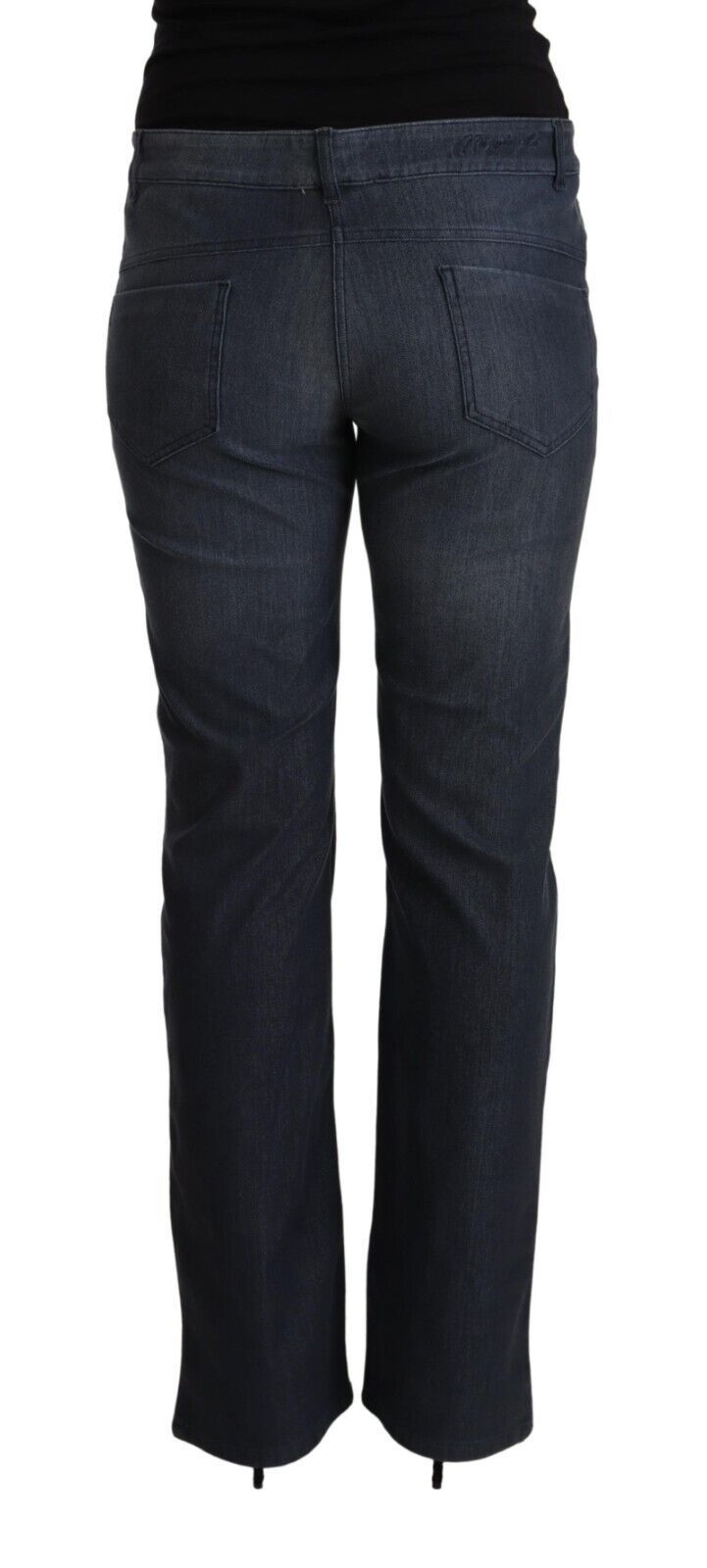 MARGHI LO’ Chic Dark Blue Straight Cut Jeans - IT48|XXL