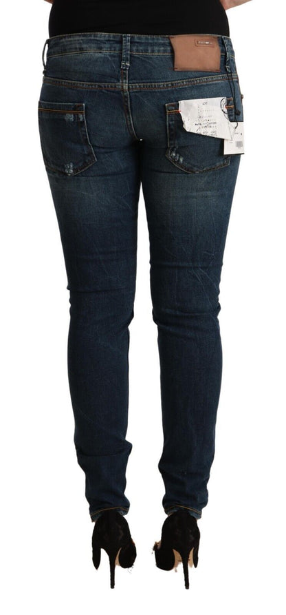 Acht Chic Low Waist Skinny Denim Jeans - W30