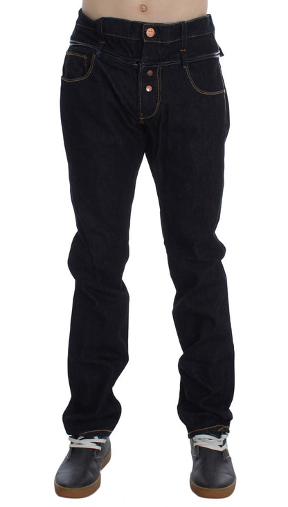 Acht Elegant Straight Fit Mens Luxury Jeans