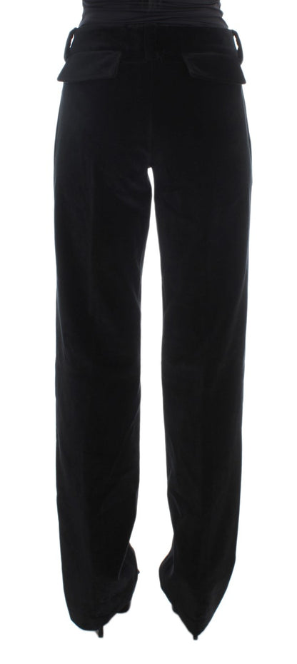 Ermanno Scervino Elegant Black Straight Fit Jeans - IT42|M