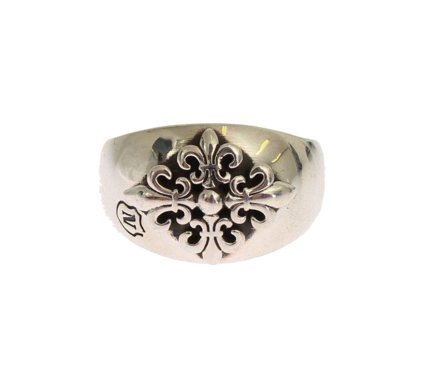 Nialaya Exquisite Silver Statement Ring for