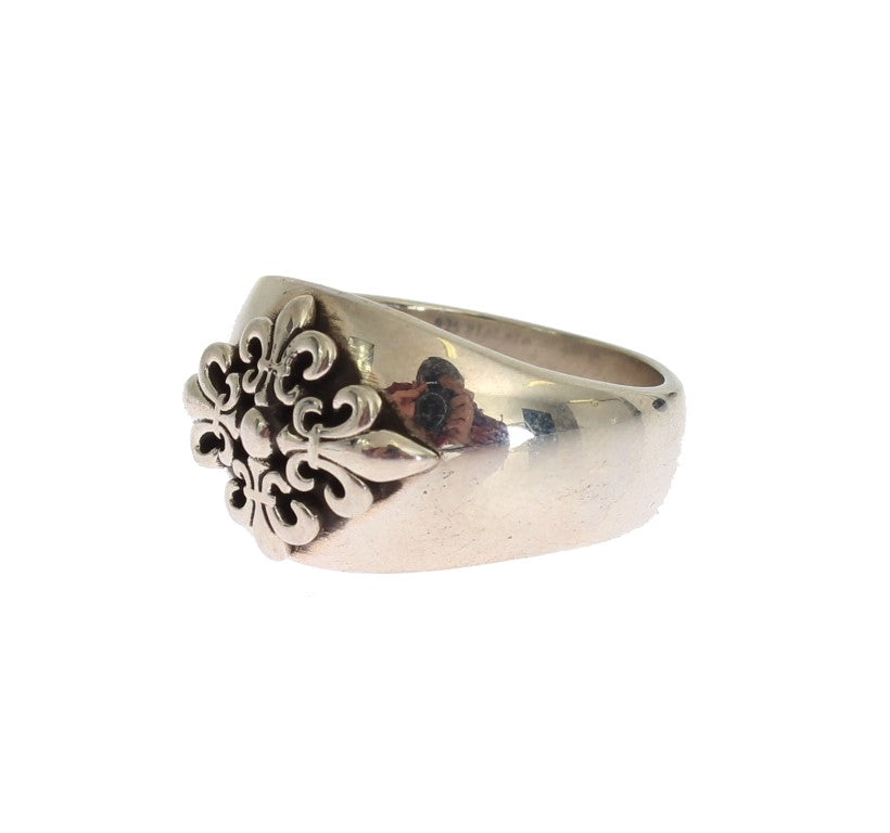 Nialaya Exquisite Silver Statement Ring for