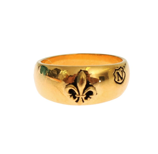 Nialaya Exclusive Gold-Plated Men’s Ring