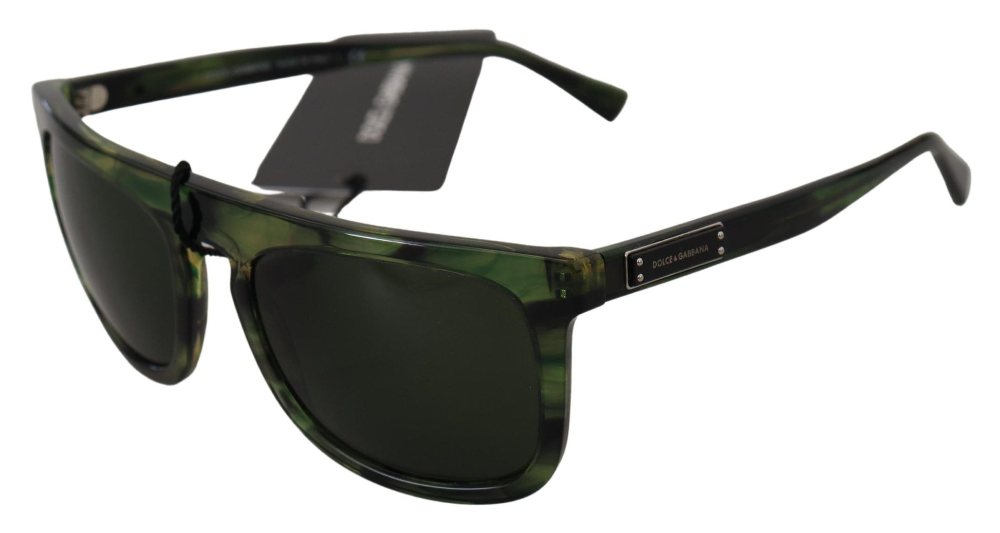 Dolce & Gabbana Chic Green Acetate Women’s Sunglasses