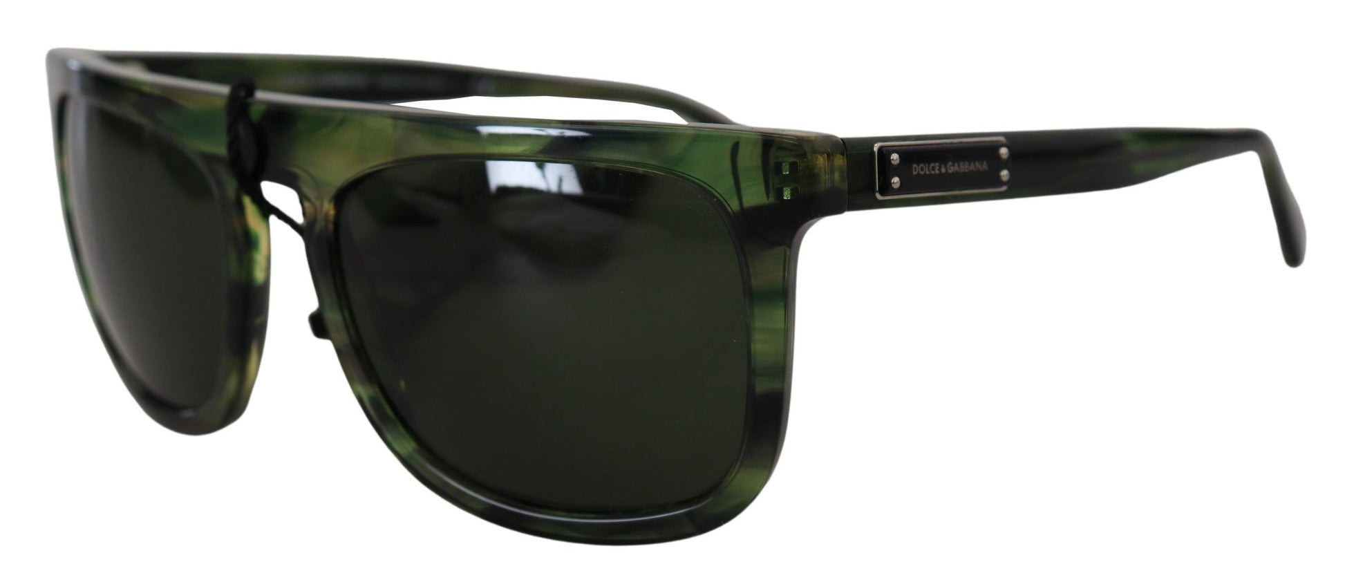 Dolce & Gabbana Chic Green Acetate Women’s Sunglasses