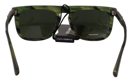 Dolce & Gabbana Chic Green Acetate Women’s Sunglasses