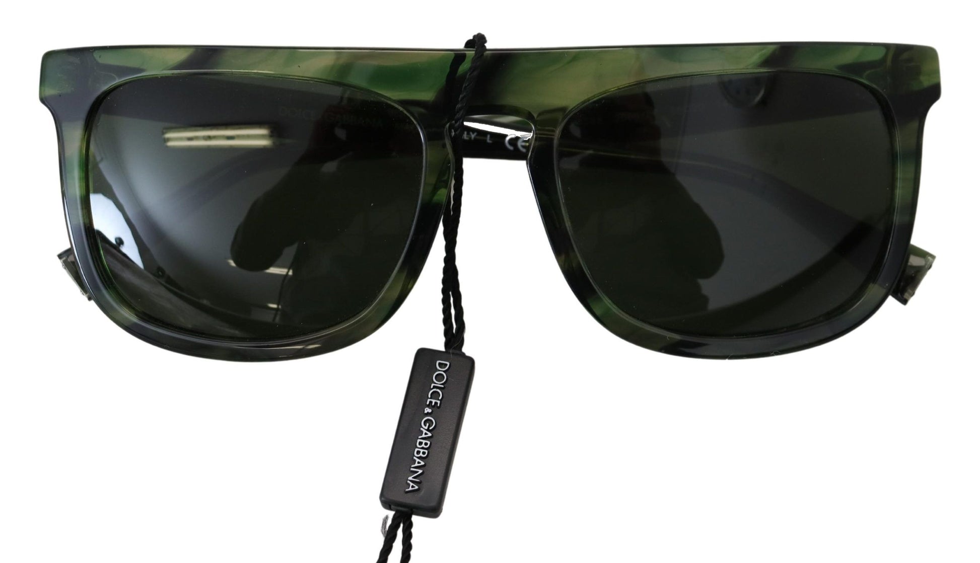 Dolce & Gabbana Chic Green Acetate Women’s Sunglasses