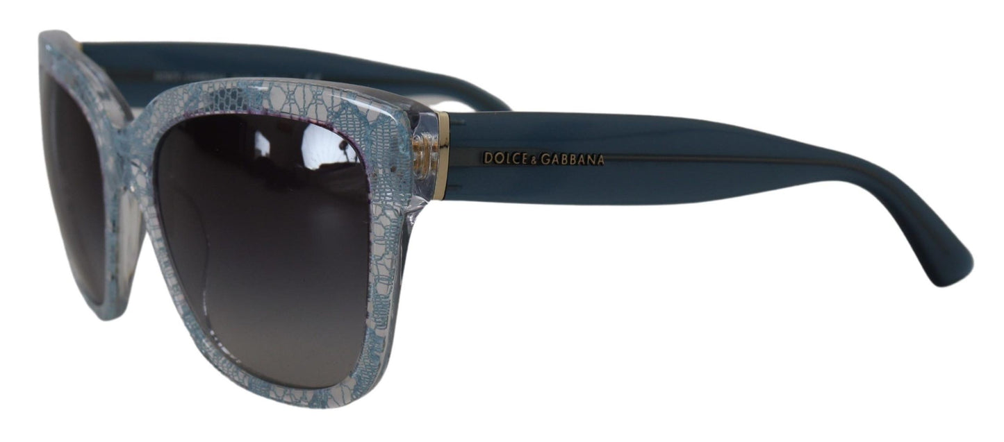 Dolce & Gabbana Elegant Sicilian Lace-Infused Women’s Sunglasses