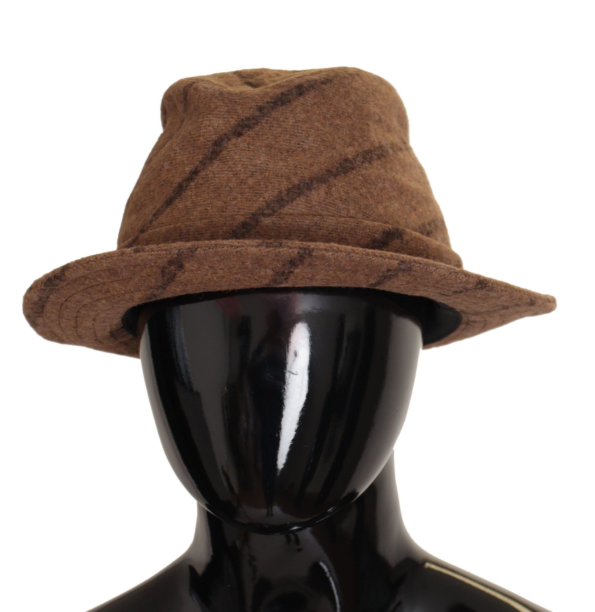 Dolce & Gabbana Elegant Wide Brim Fedora Hat - 57cm|M