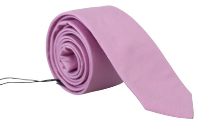 Daniele Alessandrini Elegant Silk Men’s Tie in Pink