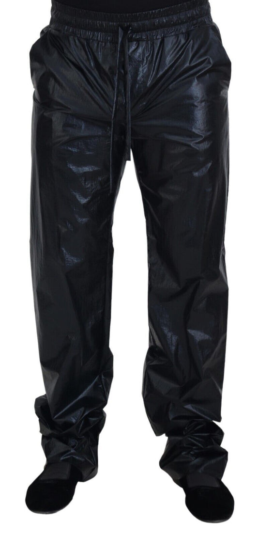 Dolce & Gabbana Elegant Black Designer Pants - IT48 | M