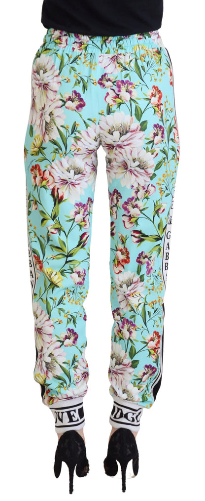 Dolce & Gabbana Elegant Multicolor Viscose Pants - IT36|XXS