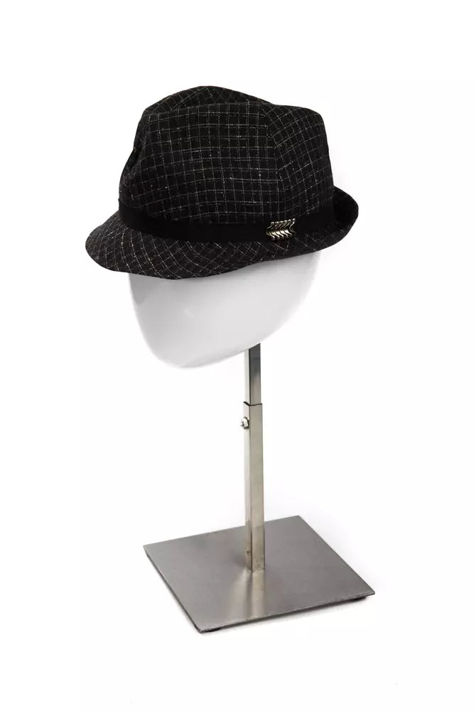 BYBLOS Black Wool Women Hat - S