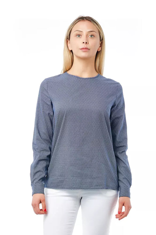 Bagutta Blue Cotton Women Shirt - L