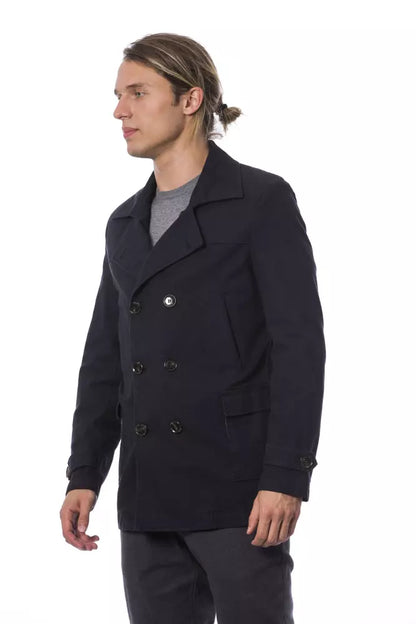 Verri Blue Cotton Men’s Blazer