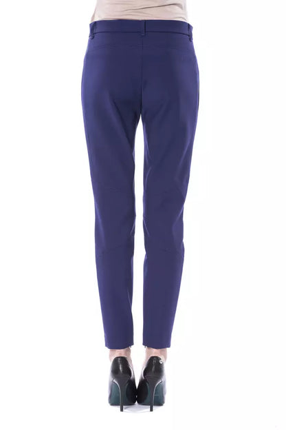 BYBLOS Blue Polyester Women’s Pants