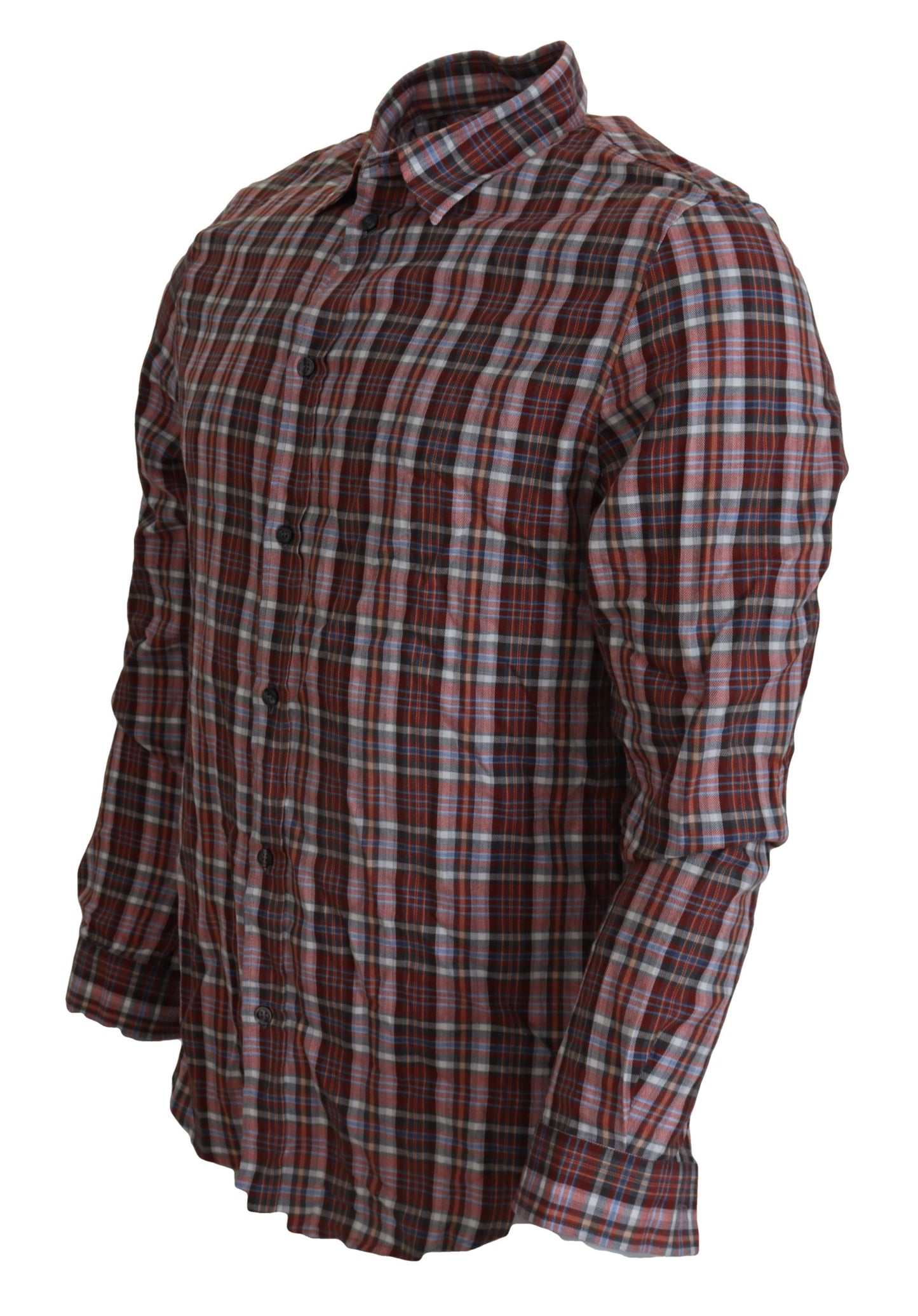 GF Ferre Multicolor Cotton Casual Men’s Shirt - XXS