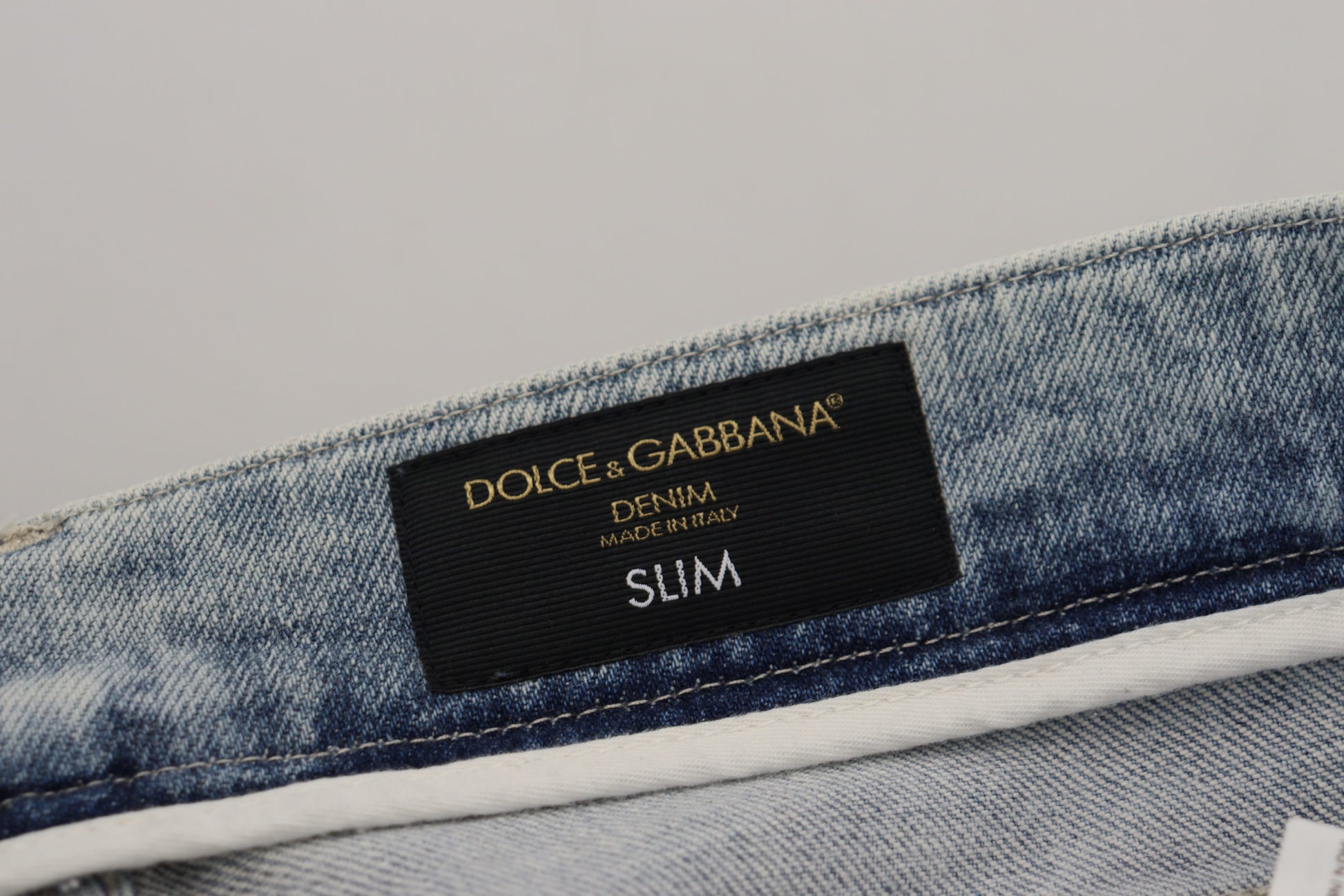 Dolce & Gabbana Classic Light Blue Denim Pants - IT46 | S