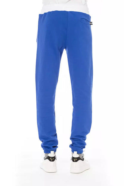 Baldinini Trend Blue Cotton Men’s Pant