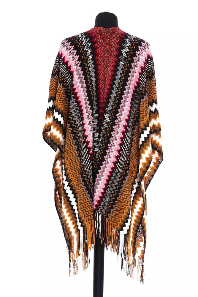 Missoni Multicolor Wool Women Poncho - Unisex