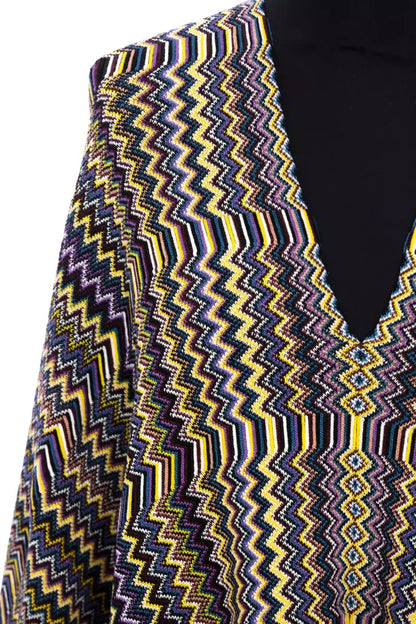 Missoni Multicolor Wool Women Poncho - Unisex