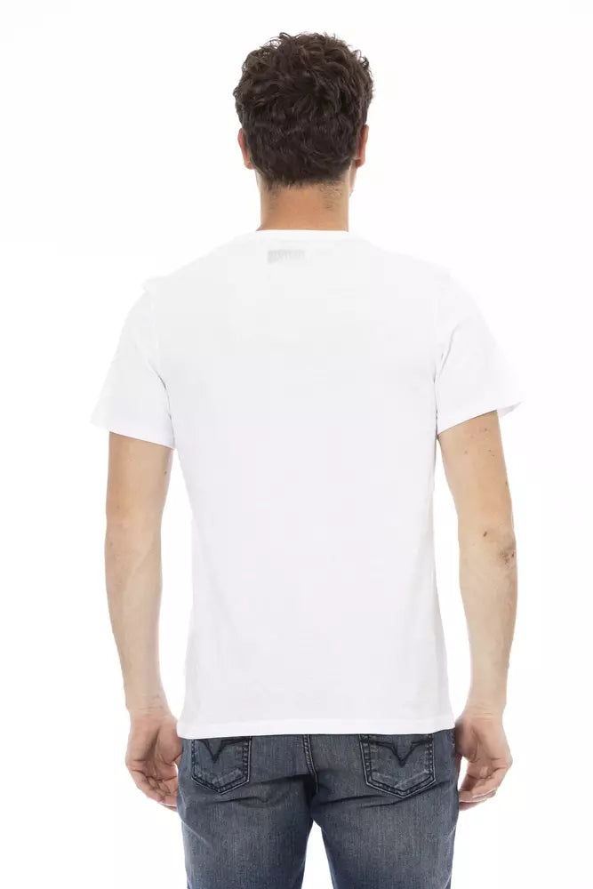 Bikkembergs White Cotton Men's T-Shirt